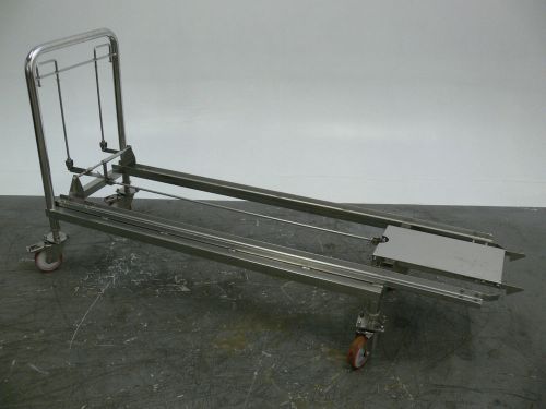 Autoclave / Sterilizer Stainless Steel push in cart 72&#034;x24&#034; with wheels