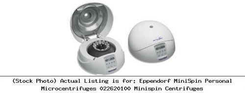 Eppendorf MiniSpin Personal Microcentrifuges 022620100 Minispin Centrifuges