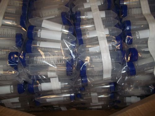 500 new sealed 50ml centrifuge conical tubes lab safety supply tube for sale