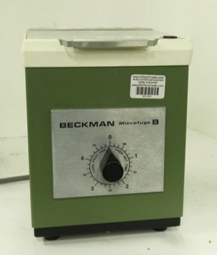 Beckman Microfuge B Centrifuge (see video)
