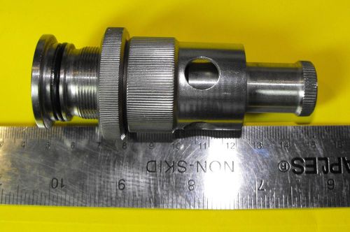 Stainless Plug with retention nut and bushing assembly for Reactor Headplate