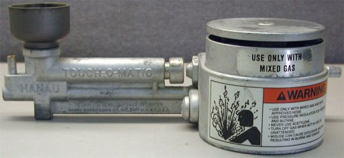 Hanau touch-o-matic bunsen burner (mixed gas) 002806-000 for sale