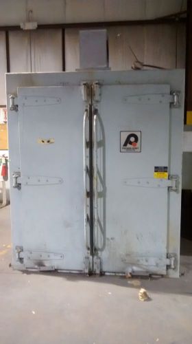 Precision Quincy Walk In Batch Oven for Powder Coat Curing etc.