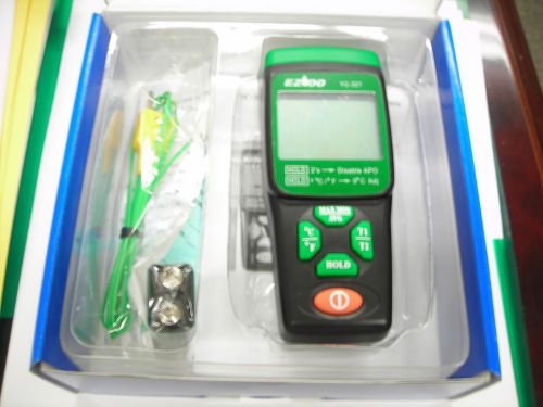 2 channel K type Thermometer :200oC~137oC(-328oF~2501oF)Hold...CE NEDA approval