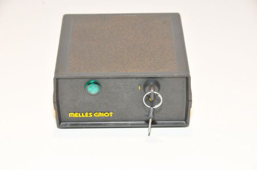 Melles Griot 25-LHP-213-249 Laser Power Supply with Keys / Interlock Dongle