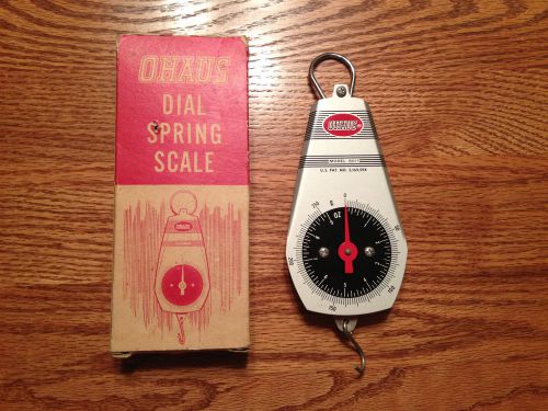 OHaus Dial Spring Scale Model 8011 with Original Box
