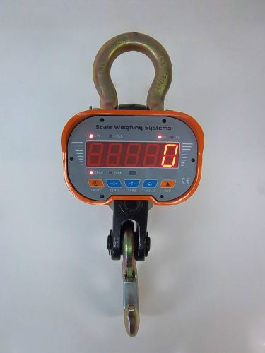 SWS-7911 10,000 x 5 lb Digital Hanging Crane Scale with Remote