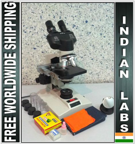 Advanced SEMI PLAN Research Binocular Coaxial Doctor Compound Microscope