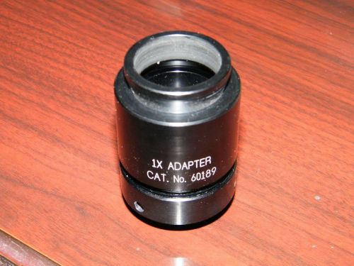 navitar 1x adapter 60189 mini lens camera body ccd cctv
