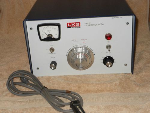 Microtome LKB Bromma 8800 Ultrotome III Controller (Parts &amp; Repair) #2 RARE LQQK