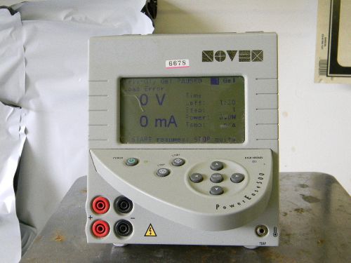 NOVEX PowerEase 500 Programmable Power Supply 100/120 AC 50/60 HZ