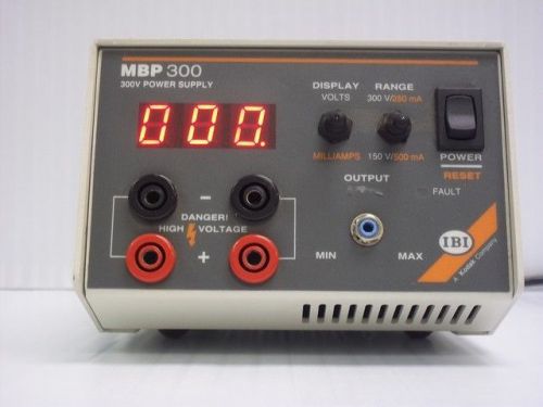 MBP 300 92120 300V MOLECULAR BIOLOGY POWER SUPPLY 115 VAC 2A IBI KODAK COMPANY