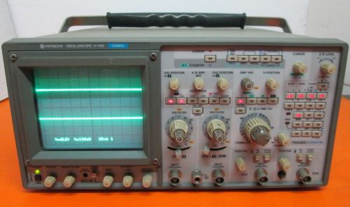 Hitachi oscilloscope v-1150 150mhz for sale
