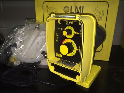 Lmi milton roy aa151-498sp electromagnetic dosing pump 1-gal/hr, 110psi (nib) for sale