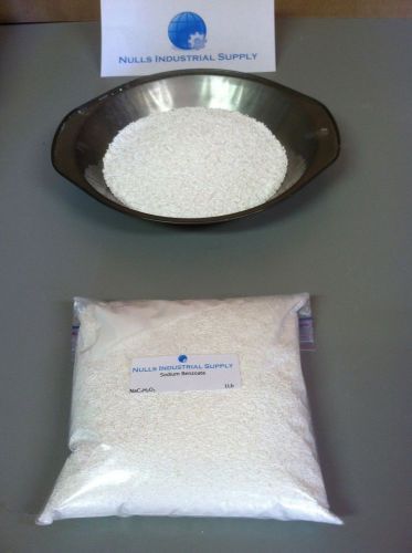 Sodium Benzoate FCC/USP 99% Pure 2 Pound Bag