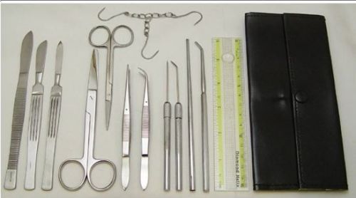 Anatomy dissecting kit dissection - case color varies for sale
