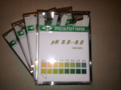 100 ct.. pH Test Strips  5.5-9.0 - 4pack