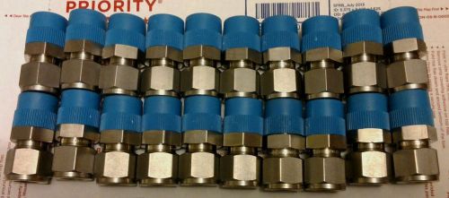 20 New SWAGELOK  1/2&#034; x 1/2&#034; Straight Fittings Stainless Steel Free Ship