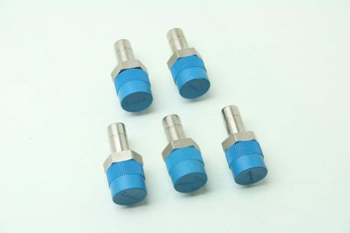 Lot of 5 swagelok ss-8-ta-1-6 tube fitting, male tube adapter, 3/8&#034; npt x 3/8&#034; for sale