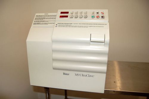 Midmark  Autoclave M9 Sterilizer  medical dental lab tattoo vet
