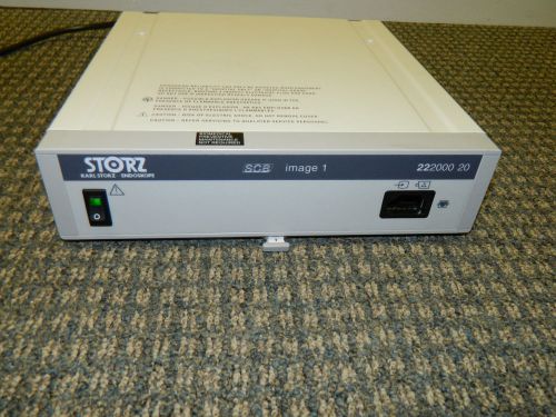 Karl Storz 22200020-102 Image 1 HUB Camera Control unit SCB With SDI Module