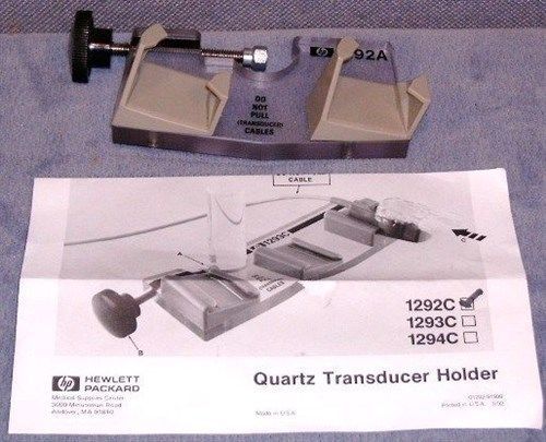 Hp 1292a transducer holder for sale