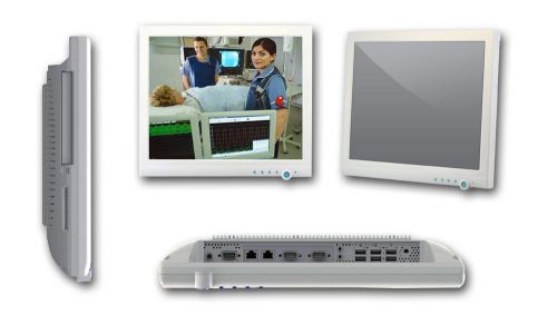 Onyx 1722dt slim fanless medical all-in-one pc wi-fi tft lcd 1722 mint + extras for sale