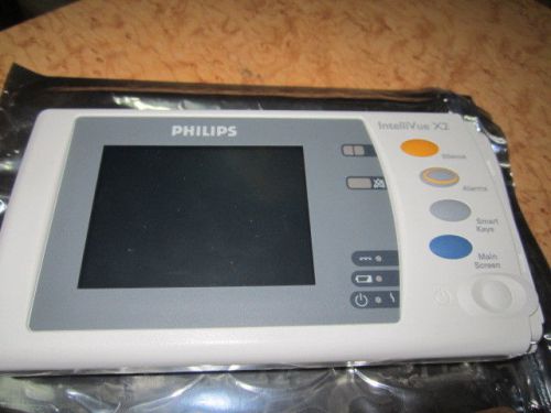 PHILIPS intellivue x2  MONITOR MODULE front display english text
