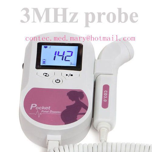 Ulrasound Fetal doppler,Prenatal heart Baby sound Monitor, Sonoline C1 3M probe
