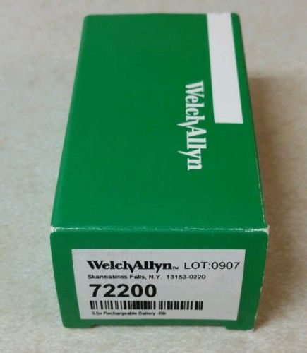 72200 Welch Allen 3.5 volt rechargeable battery