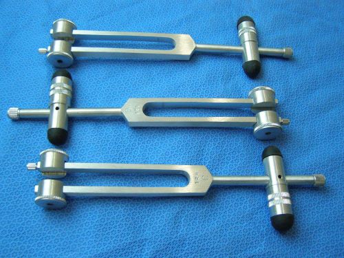 3-ea 5 in 1 - pinwheel buck hammer c128 tuning fork combo diagnostic instruments for sale