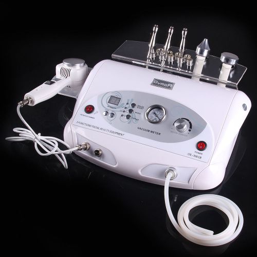 3in1 Ultrasonic Hot&amp;Cold Hammer Facial Anti-aging Microdermabrasion Diamond Spa
