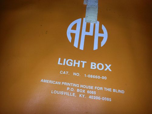American Printing House for the Blind APH Portable Light Box with Carry Case