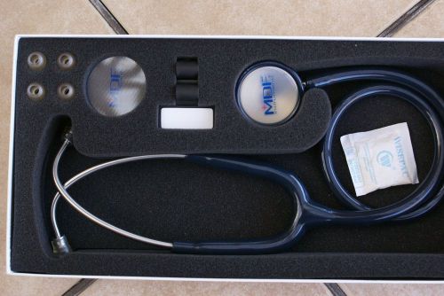 MDF 777 MDF4 MD One Abyss Navy Blue Stethoscope - MDF77704 -NEW IN BOX!