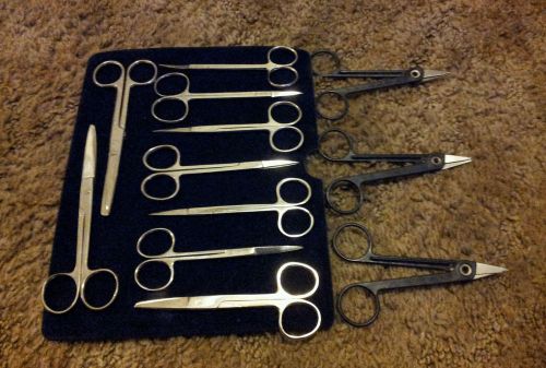 Mixed Lot Of Stainless Steel Pakistan Medical Grade Scissors Fast Shipping!