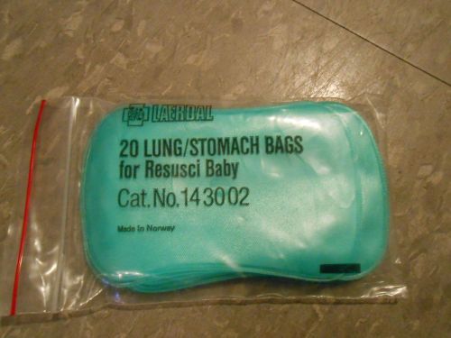 Resusci Baby CPR Training Manikin 16 Lung Stomach Bags Laerdal 143002