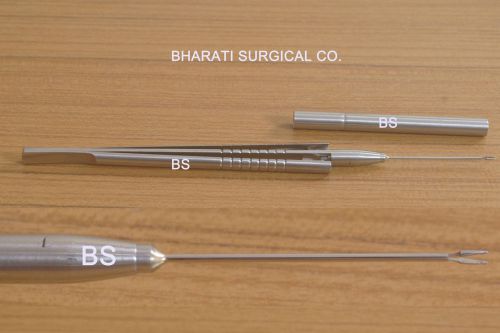 New ss vitreous end gripping 20 gauge vitrectomy ophthalmic eye instruments ca23 for sale