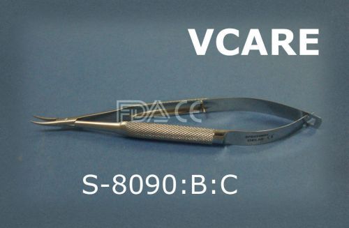 Barraquer Needle Holder Short Curved Micro without Catch FDA &amp; CE