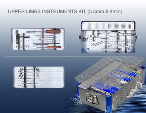 Orthopedic instrument system kit 3.5 4.0 mm upper limbs ce veterinary for sale