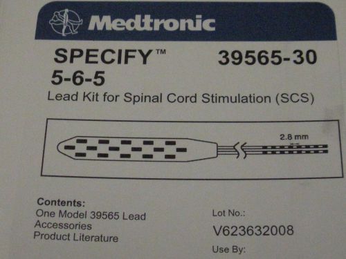 MEDTRONIC 39565-30 SPECIFY 5-6-5 LEAD KIT FOR SCS 30CM EXP 2015 01 11