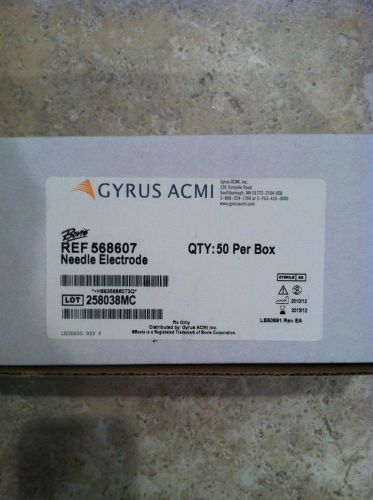 Gyrus ACMI Bovie Medical Sterile Needle Electrode: 2.75&#034; 50 Per Box
