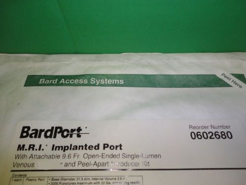 BARD BardPort Access Systems Introducer Kit [0603880]