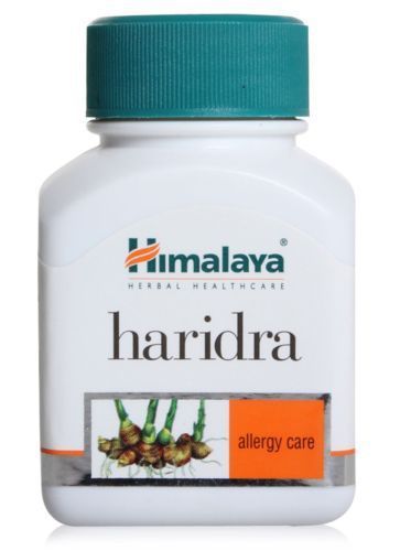 Himalaya Herbals haridra 60 Caps x 2 pack (Turmeric) skin disorders bronchitis