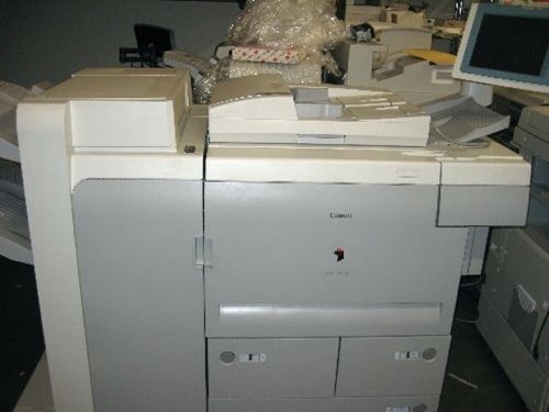 Canon imagerunner 7095 copier, with s2 server and a booklet maker for sale
