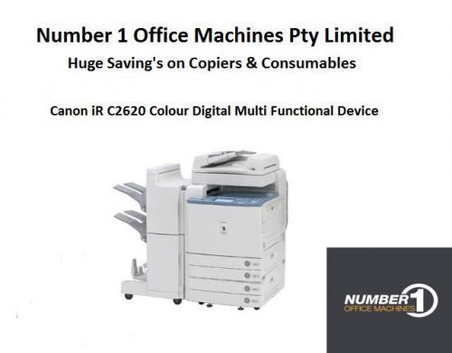 Canon iR C2620 Colour Copy,Fax,Scan,email,Scan as PDF TIFF,Network Print