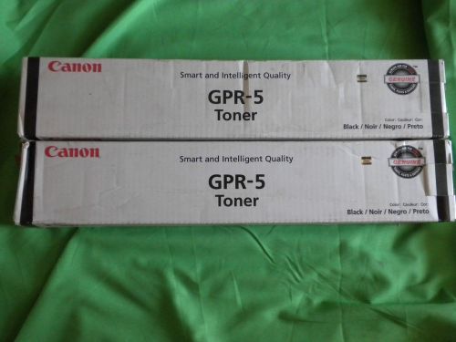 2 CANON GPR-5 (4235A003AA) Black Toner Cartridge