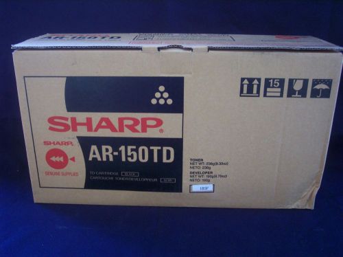 Genuine SHARP AR-150TD Black Laser Toner Cartridge NEW