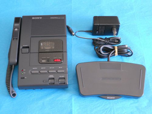 Sony sonm2020a, m2020 desktop micro cassette transcriber ***refurbished*** for sale