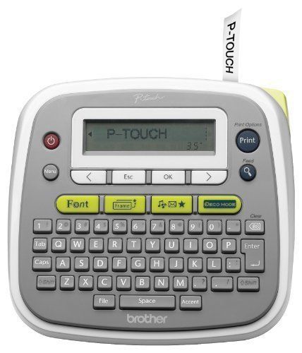 Brother P-Touch PT-D200 Label Maker - 0.79 in/s Mono - Tape, Label - (ptd200)