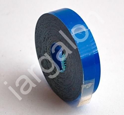 Dymo embossing tape 5201-06 glossy blue 3/8&#034; x 12 ft no cassette new label for sale